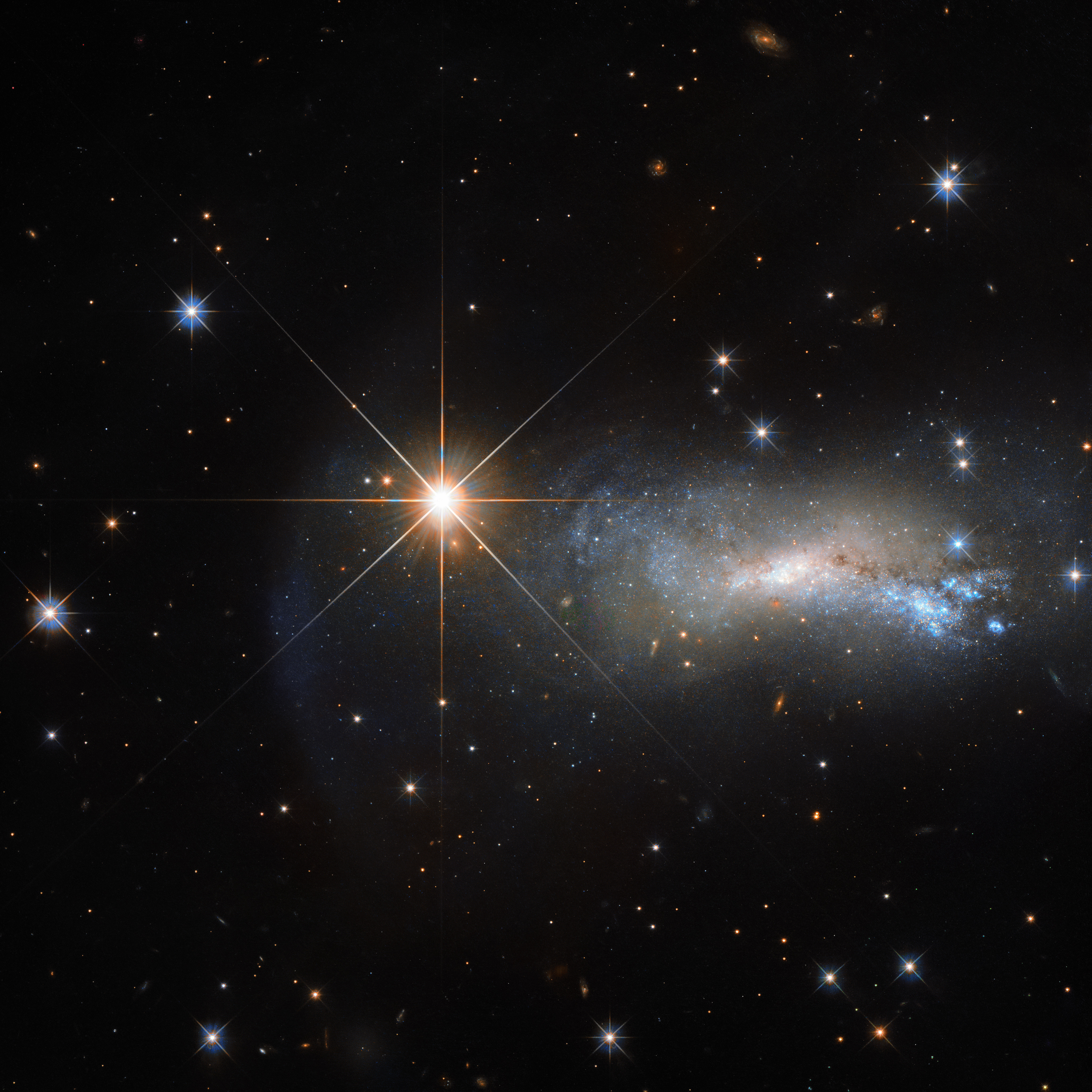 Почему свет звезд. Полярная звезда снимок Хаббла. Вега звезда Хаббл. Звезда Вега в телескоп Хаббл. Яркая звезда.