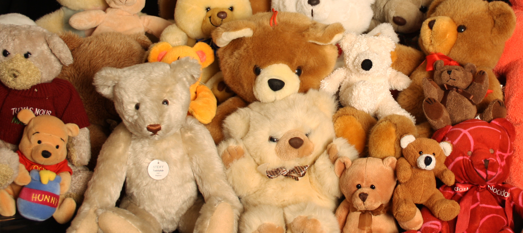 bunch of teddy bears