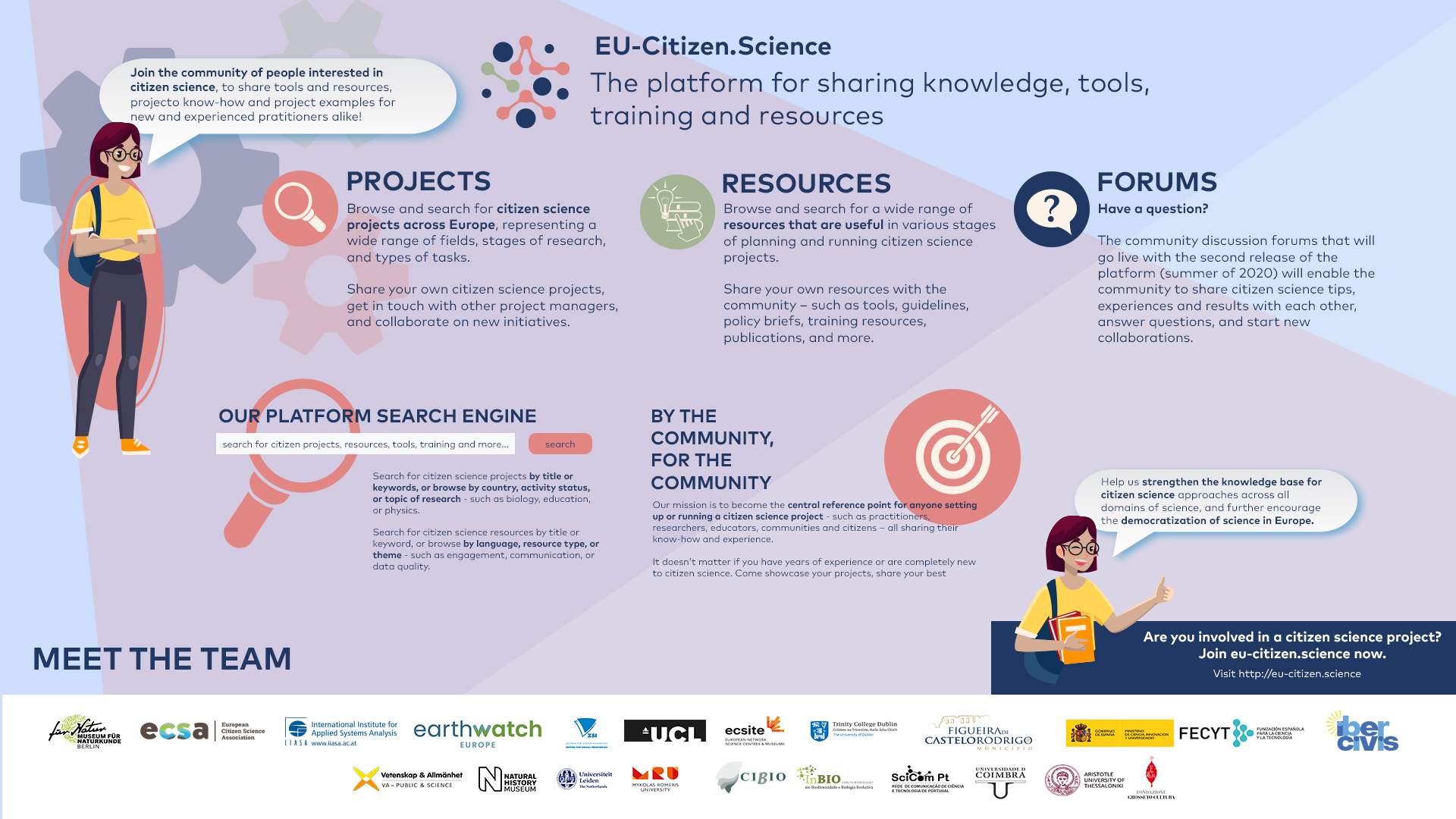 The European citizen science platform is now live | Ecsite