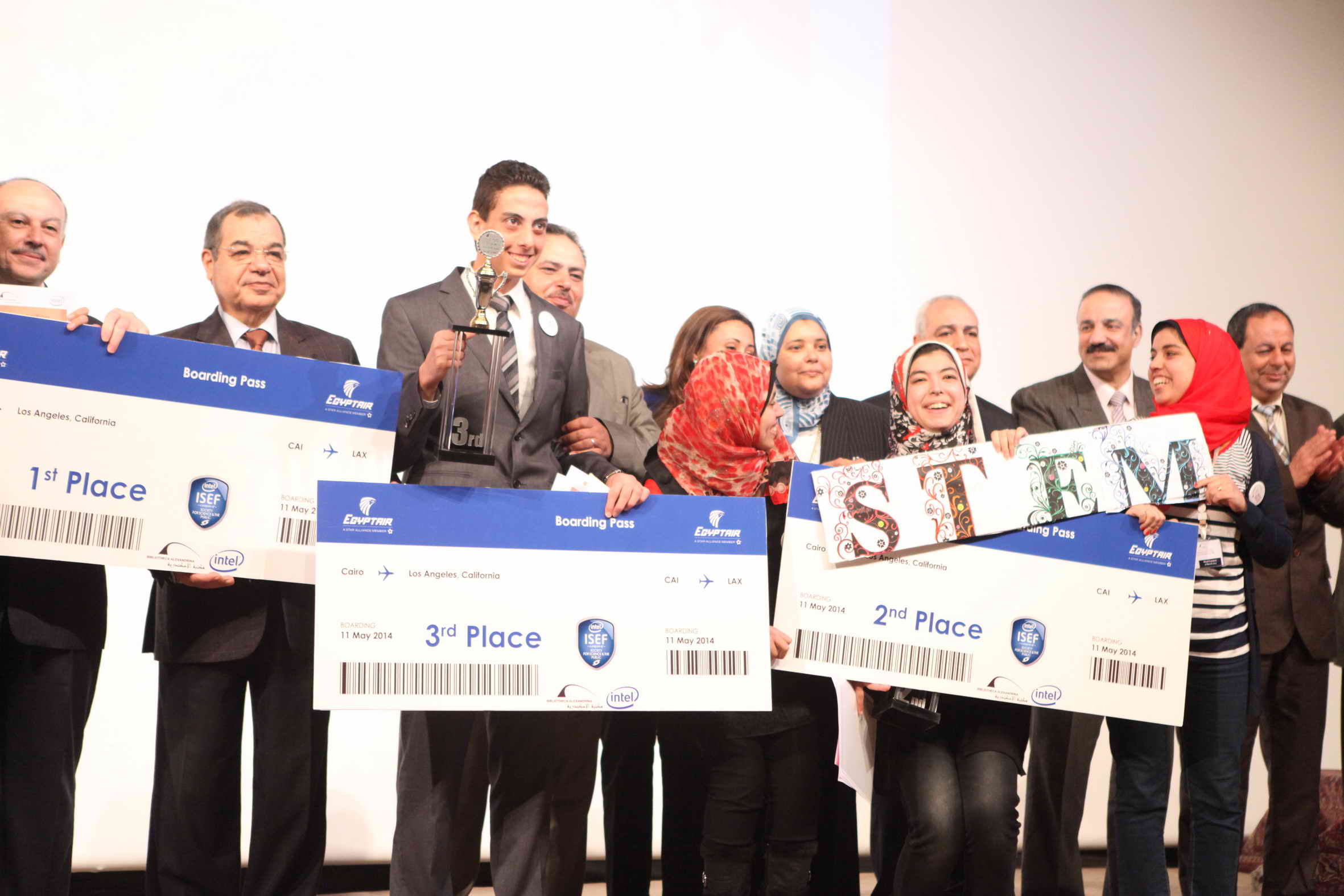 Winners at Intel BASEF, Winners at Intel ISEF! Ecsite