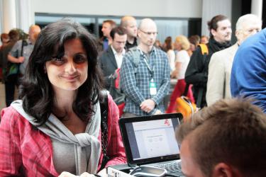 Crowds register at the 2013 Ecsite Annual Conference in Gothenburg