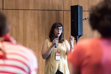 Speaker at the #Ecsite2017 conference in Porto