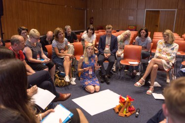 Campfire session at #Ecsite2017, in Porto, Portugal