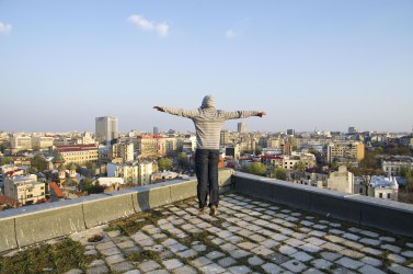 Overlooking Bucharest, Romania - photo by Stefan Tuchila