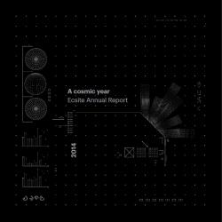 2014 Ecsite Annual Report - Cover