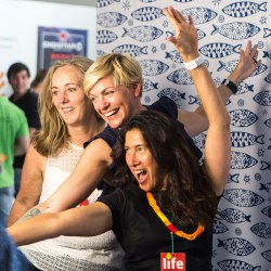 Promotional photo booth at the 2017 Ecsite Annual Conference, Porto, Portugal. © Ecsite / MHNC-UP / Ciência Viva Photographers: Daniel Espírito Santo / João Botas