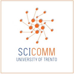 SCICOMM master logo, University of Treno