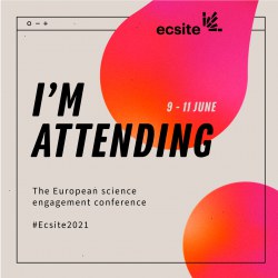 The #Ecsite2021 participants badge