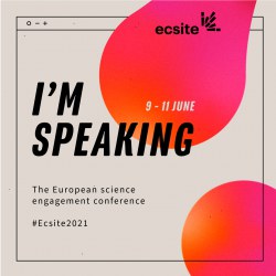 The #Ecsite2021 speakers badge