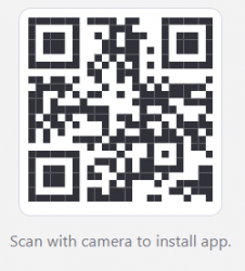 Ecsite app QR code