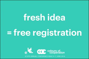 Fresh ideas mean free registration at #Ecsite2016