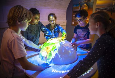 The winner f the 2016 Children in Museums Award: GeoFort, The Netherlands,