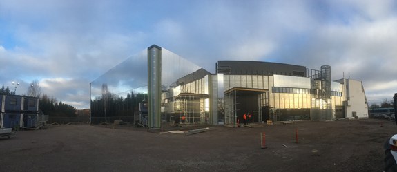 Heureka's extension, January 2017. Photo: Mikko Myllykoski / Heureka