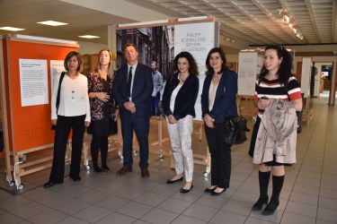 Michiel Buchel, the President of Ecsite, at the opening of 'Beyond the Lab' in Athens © Ellinogermaniki Agogi