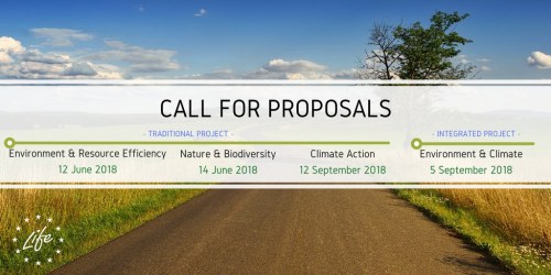 LIFE call for proposals