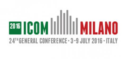 2016 ICOM conference logo Milan