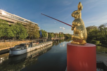 A view of the Neckar river in Heilbronn, Germany. Picture credit: Heilbronn Marketing GmbH/Roland Schweizer