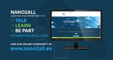 Join our online community at www.nano2all.eu