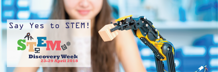 STEM Discovery Week Banner 2018