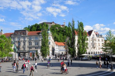 Veduta Presernov in Ljubljana, Slovenia Veduta Presernov in Ljubljana, Slovenia photo by Dunja Wedam