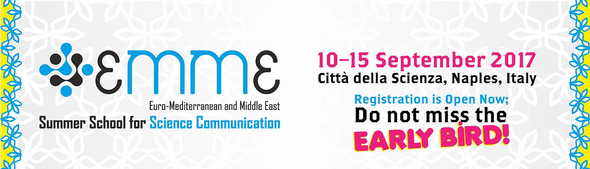 2017 EMME edition, 10-15 September, Naples, Italy.