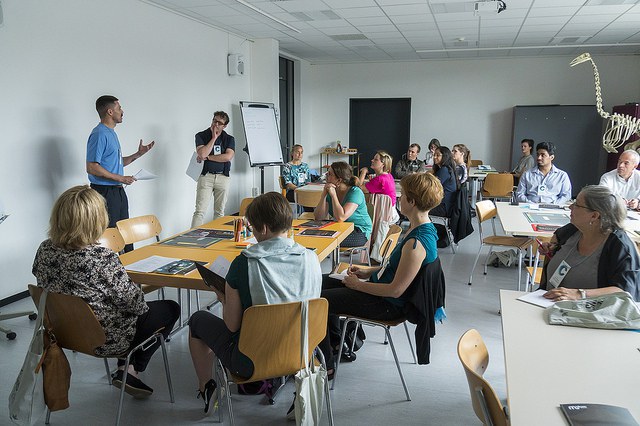 Pre-conference workshop at #Ecsite2018. @Ecsite - MuseumGeneve - Philippe Wagneur