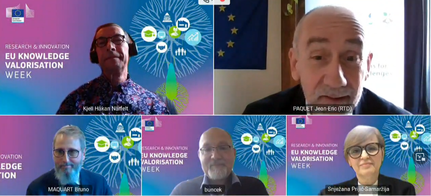 Screenshot of speakers