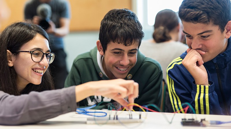 Mariano Gago Ecsite Sustainable Success winning project, 2019: "STEMpowering Youth, a STEM educational programme which brings together young students and educators from remote areas of Greece