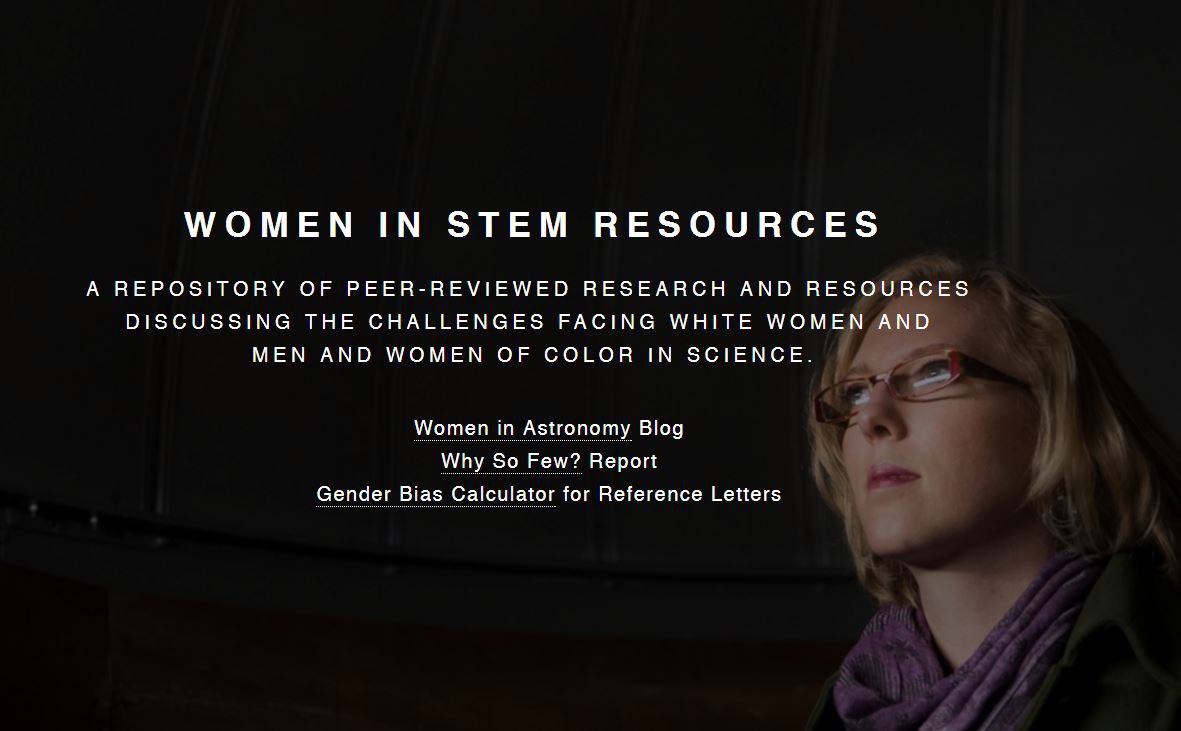 Women in STEM resources