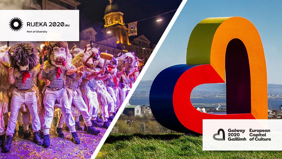 2020 European Capitals of Culture: Galway  (Ireland) and Rijeka (Croatia).