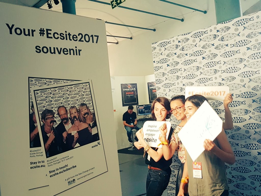 Ecsite Interns at annual conference 2017