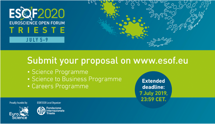 Proposal deadline extended to 7 July