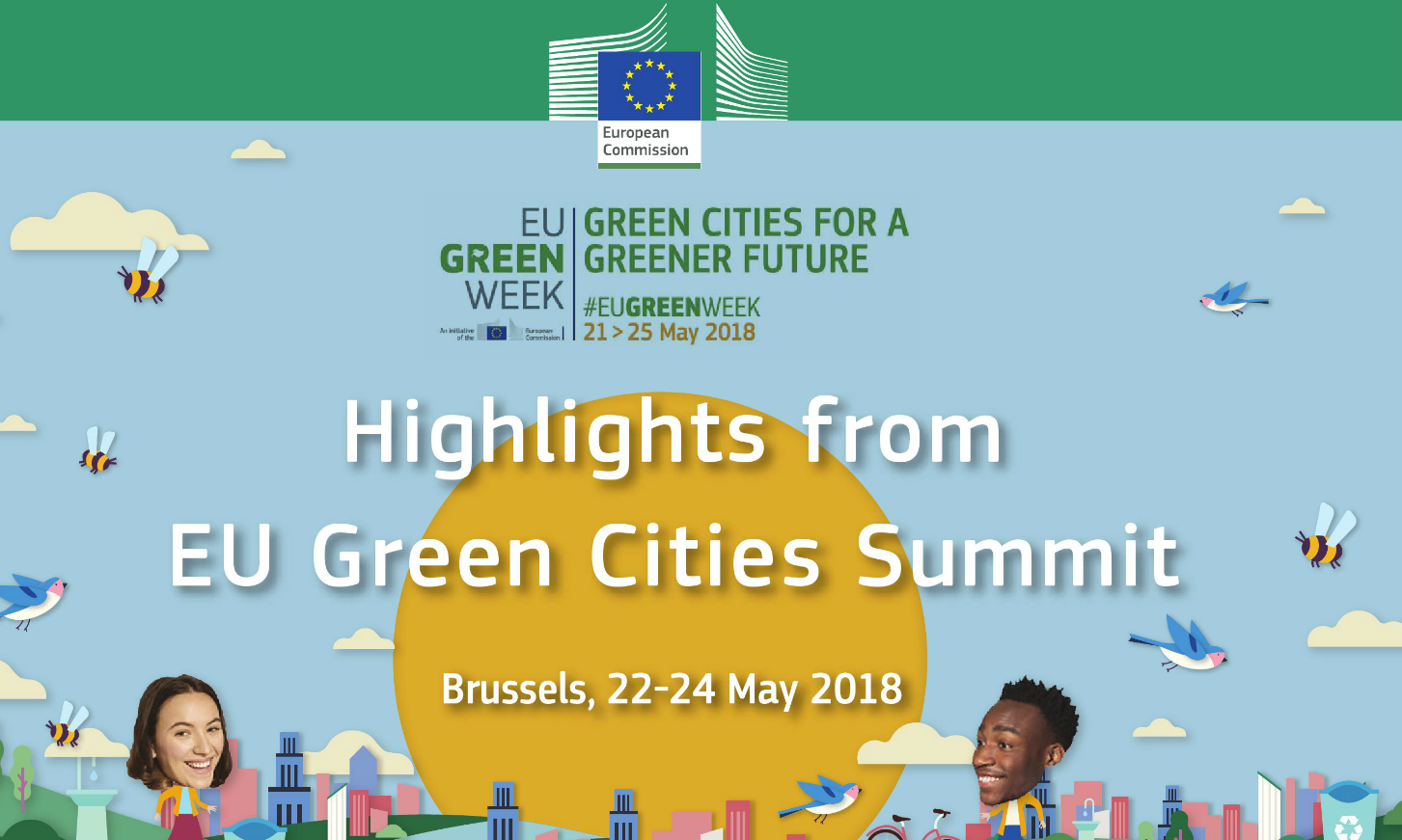 Green Cities - EU Green Week 2018. Image credits: European Commission.