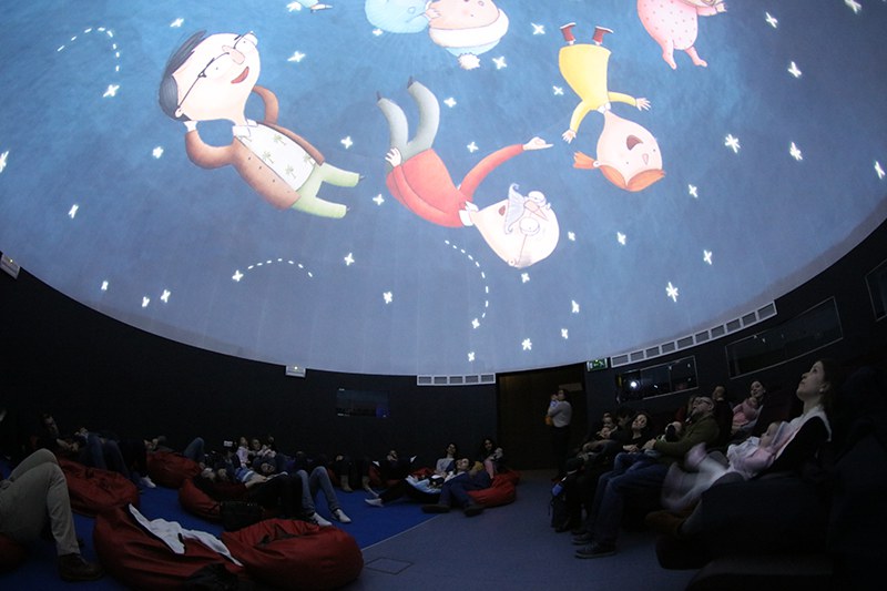 Mariano Gago Ecsite Awards winning project, 2018: Astronomies for Babies session at Exploratório – Ciência Viva Science Centre of Coimbra, Portugal