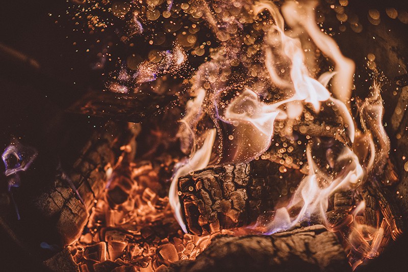 Fire. Photo by Joshua Newton on Unsplash