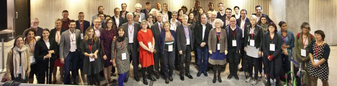 Group photo at last year's Ecsite Directors Forum - will you be there this year? Cite des sciences et de l'industrie, Paris, France, 6 October 2017. ® N Breton EPPDCSI