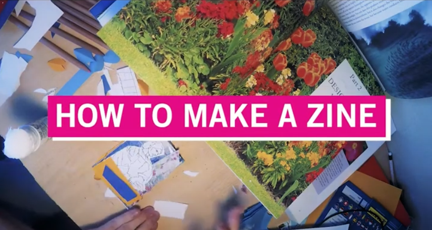 Copyright: Science Gallery Dublin, How to make a zine