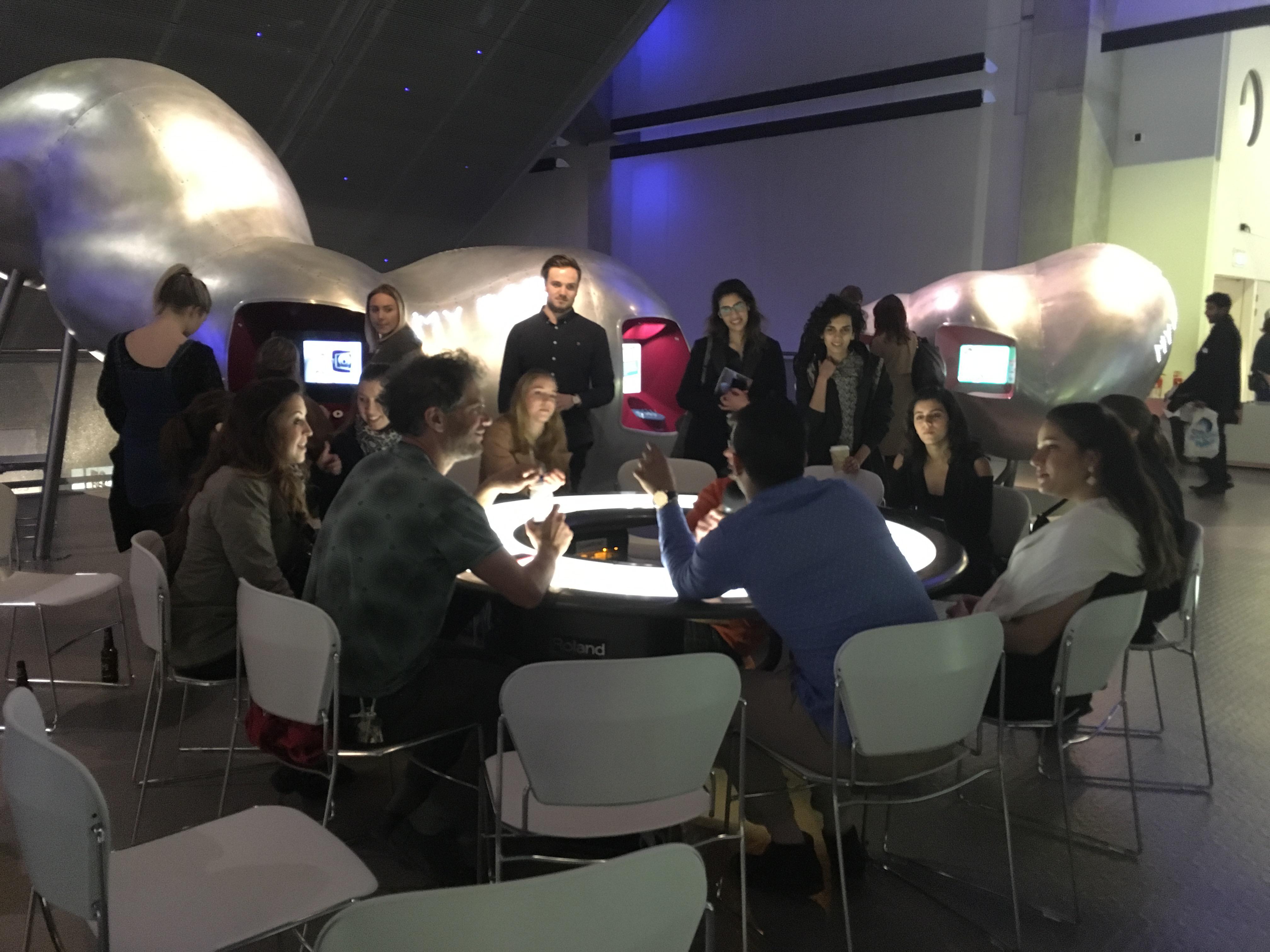 Reversed Science Café at the Science Museum, London, UK - Sparks project