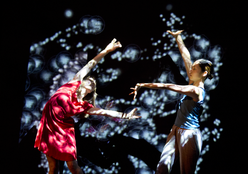 Caption: Art & Science at the Exploratorium, San Francisco. Comfort Zone, a participatory installation created by Benjamin Levy of LEVYdance, in collaboration Garance Marneur, Anticlockwise, and the Exploratorium. © Exploratorium, All rights reserved