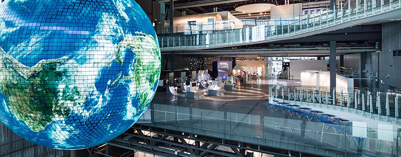 Permanent exhibitions at Miraikan, host of the 2017 Science Centre World Summit
