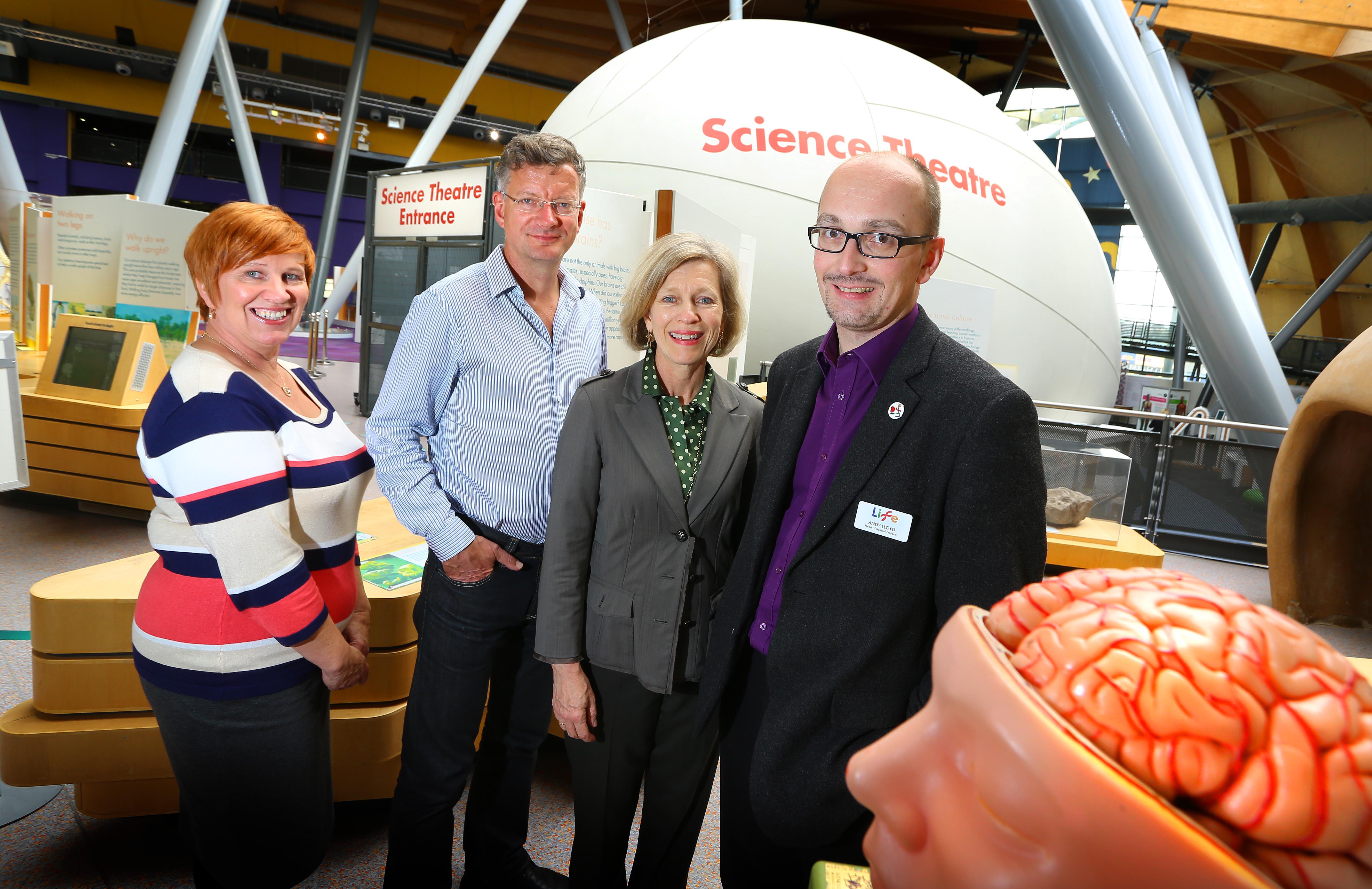 University experts will help develop the exhibition on the brain at Life