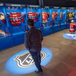 photo of HOCKEY: Faster Than Ever showing the locker rooms