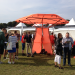 The NanOpinion mobile monitoring station at a Food Festival in Aarhus, Denmark, 2013