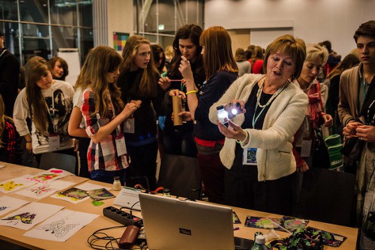 Science: It's a Girl Thing, Gender Day event at Copernicus Science Centre, Warsaw, Poland, December 2012
