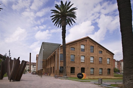 Citilab, from textile factory to a citizen lab, Cornellà de Llobregat, Spain. 