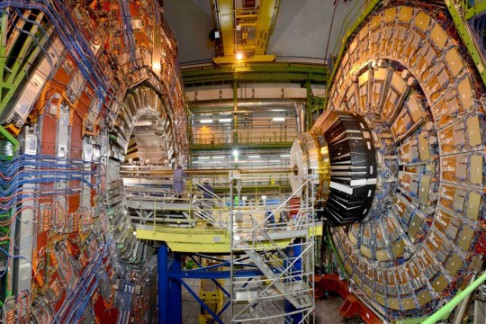 CMS detector at CERN. Photo: Ariane Koek