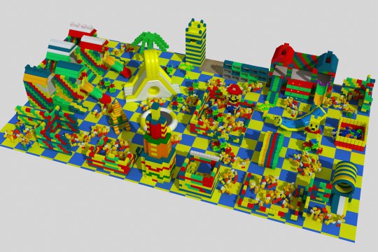 Giant Soft Bricks Playland - World Touring Exhibitions