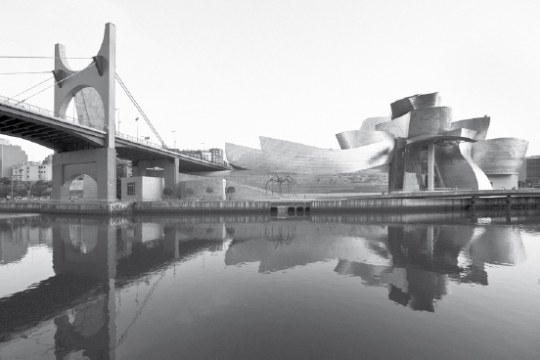 The Guggenheim Museum in Bilbao, Spain, designed by Canadian-American architect Frank Gehry. Photo Gugenheim Museum