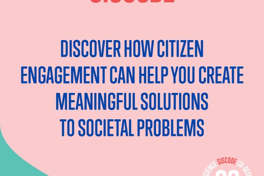 Discover how citizen engagement can help you create meaningful solutions to societal problems
