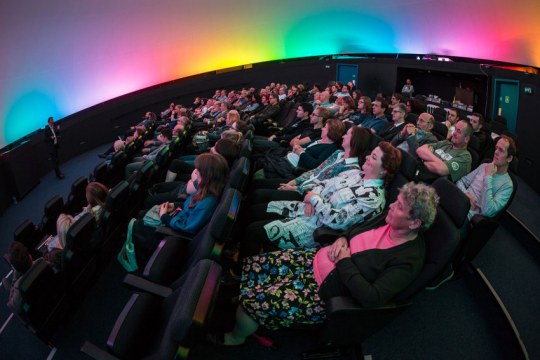 Glasgow Science Centre Planetarium. Credits: Glasgow Science Centre, Martin Shields.